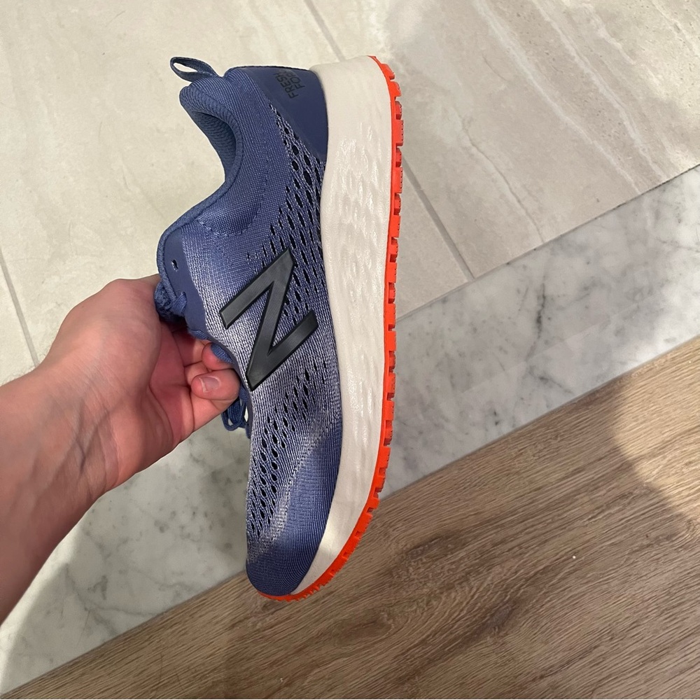 New balance size 9 blue and orange color way